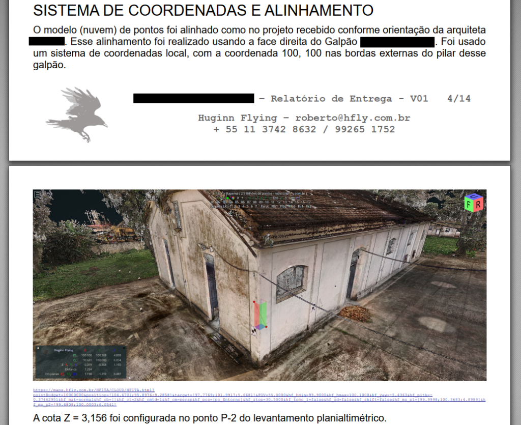 Relatório de entrega.
